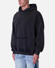 MNML Raw Stitch Hoodie Black