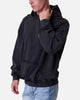 MNML Raw Stitch Hoodie Black