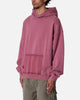 MNML Raw Stitch Hoodie Purple