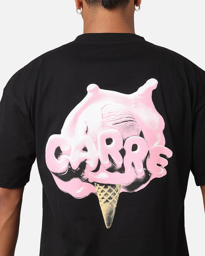 Carre Melted Drop T-Shirt Black