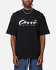Carre Script Sport Mock Neck T-Shirt Black