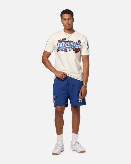 Pro Standard Los Angeles Dodgers Roses T-Shirt Eggshell