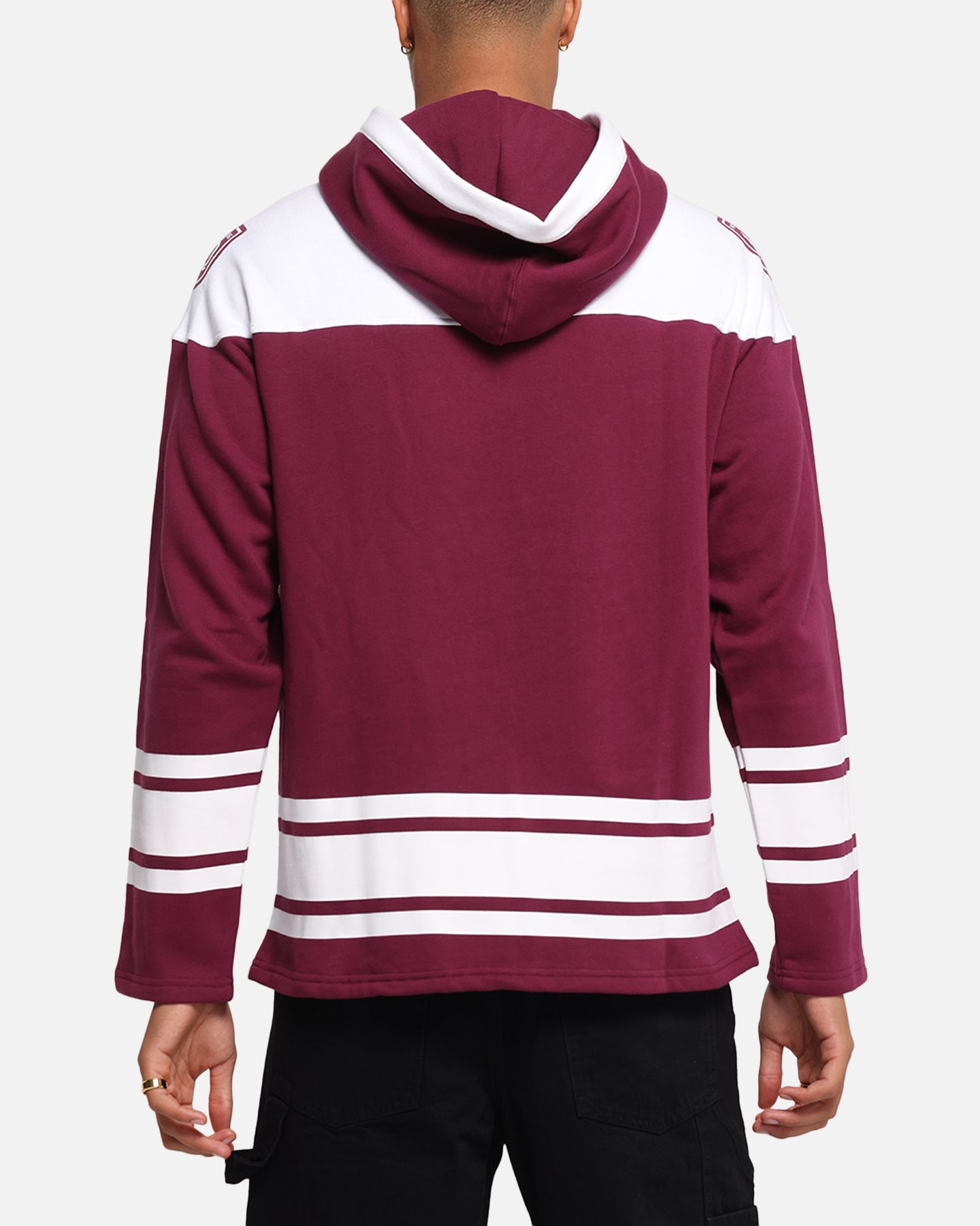 Queensland Rugby League Queensland Maroons Panel Hoodie Maroon