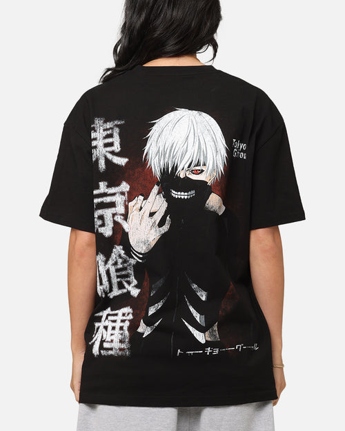 Goat Crew X Tokyo Ghoul Kaneki Heavy T-Shirt Black