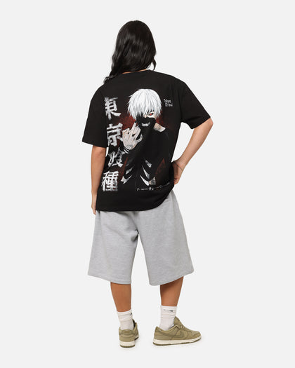 Goat Crew X Tokyo Ghoul Kaneki Heavy T-Shirt Black