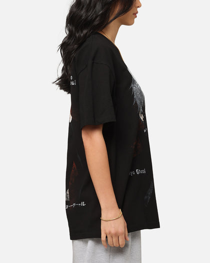 Goat Crew X Tokyo Ghoul Kaneki Heavy T-Shirt Black