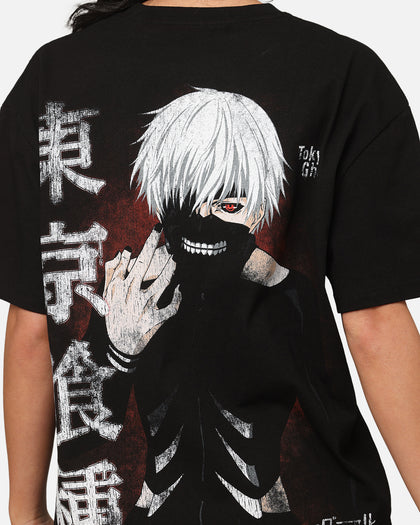 Goat Crew X Tokyo Ghoul Kaneki Heavy T-Shirt Black