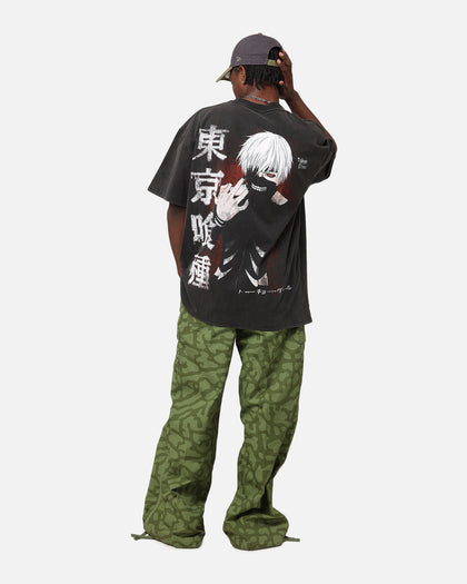 Goat Crew X Tokyo Ghoul Kaneki Heavy T-Shirt Vintage Black