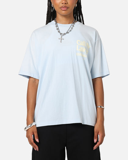 Market Call My Lawyer 3D T-Shirt Light Blue