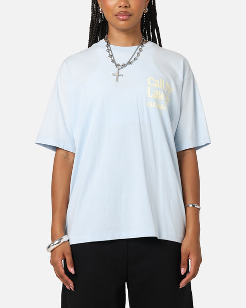Market Call My Lawyer 3D T-Shirt Light Blue
