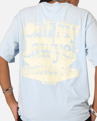 Market Call My Lawyer 3D T-Shirt Light Blue