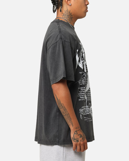 ID Supply Wiz Khalifa Up In Smoke T-Shirt Washed Black