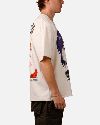 Goat Crew X Tokyo Ghoul Touka Vintage T-Shirt Off White