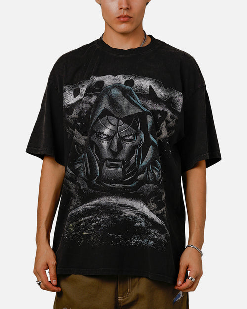 Goat Crew Marvel Doctor Doom No Rivals Heavy T-Shirt Vintage Black