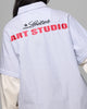Loiter Art Studio Work Shirt Blue Stripe
