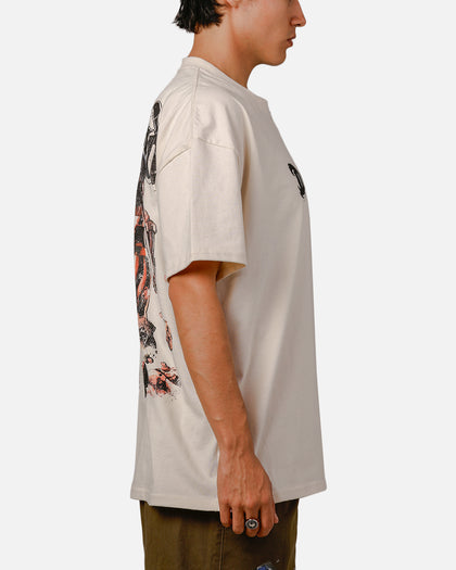 Goat Crew X DC Superman Darkseid Vintage T-Shirt Off White