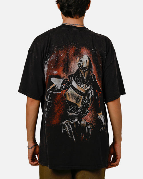 Goat Crew Star Wars Grevious Vintage T-Shirt Black Acidwash