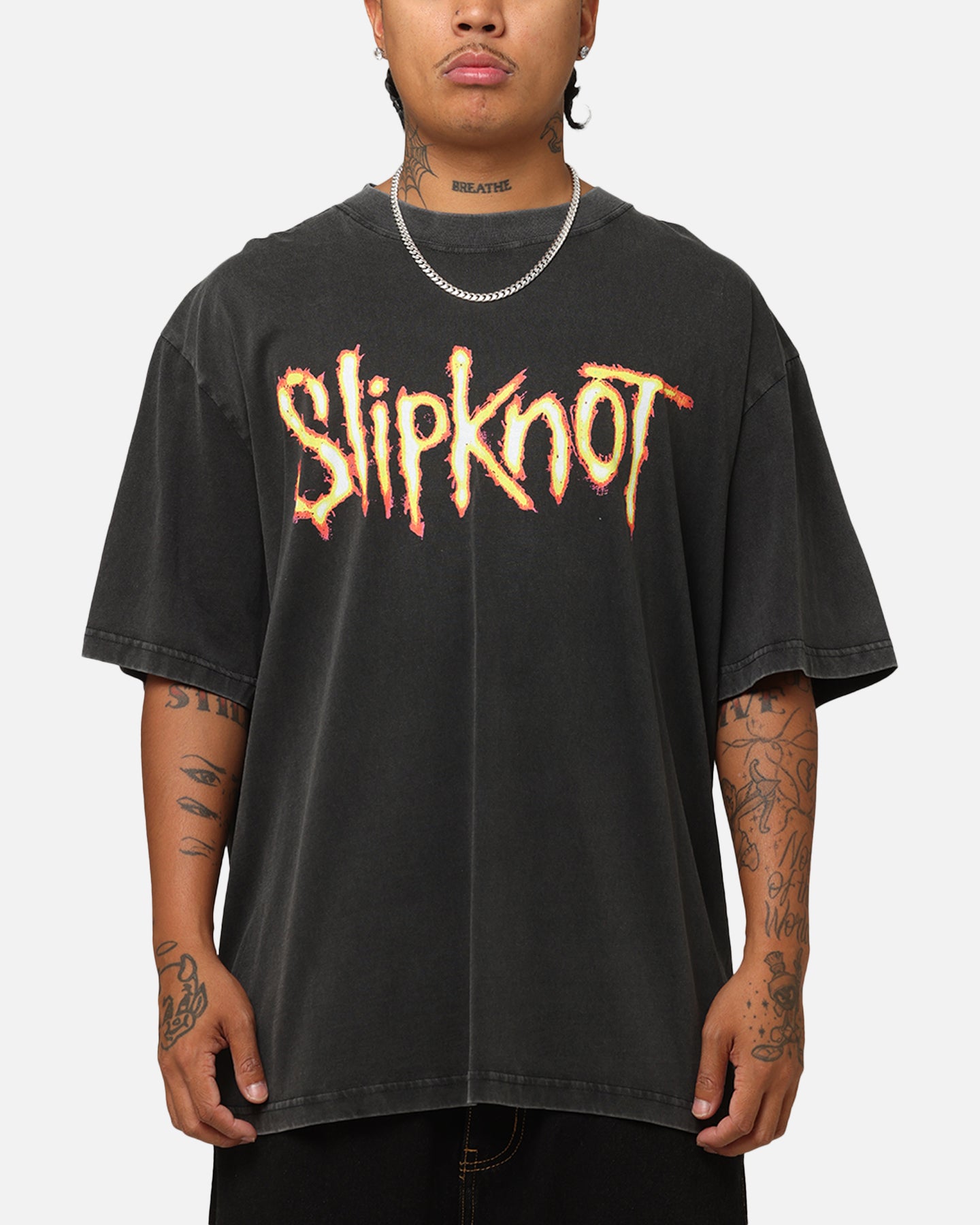 Slipknot World Tour '24 T-Shirt Washed Black | Culture Kings