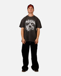 American Thrift X Friday The 13th 'Horror Classics' 13th Classic Heavy T-Shirt Black Wash
