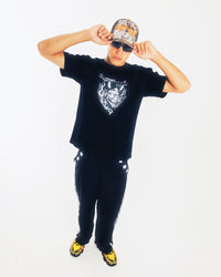 Ed Hardy Double Horns T-Shirt Black