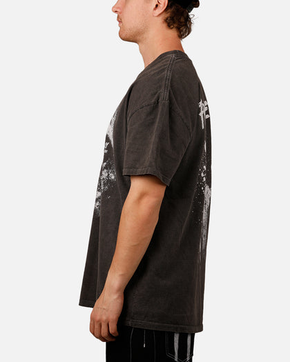 American Thrift X Friday The 13th 'Horror Classics' 13th Classic Heavyweight T-Shirt Black Wash