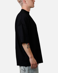 Culture Kings Everyday Mock Neck T-Shirt Black