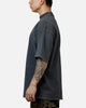 Culture Kings Everyday Mock Neck T-Shirt Washed Charcoal