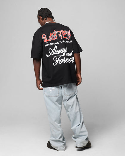 Loiter Always And Forever T-Shirt Black