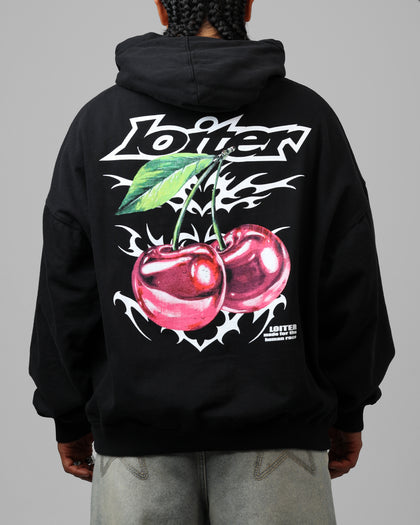 Loiter Cherry Pick Hoodie Black