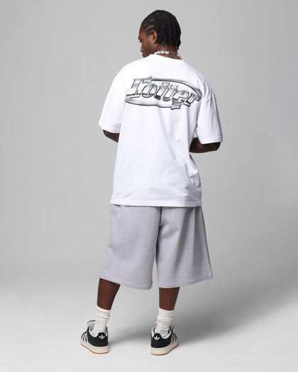 Loiter Chrome Logo T-Shirt White