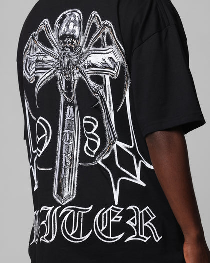 Loiter Chrome Spider T-Shirt Black