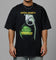 Loiter Live Laugh Love Drop T-Shirt Black Acidwash
