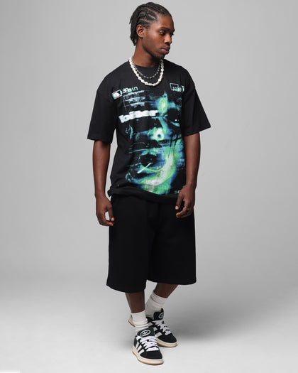 Loiter Night Crawler Drop T-Shirt Black