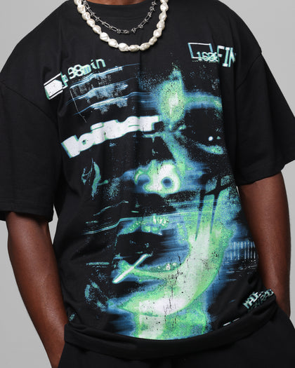 Loiter Night Crawler Drop T-Shirt Black