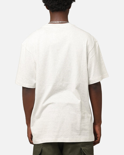 Mitchell & Ness North Melbourne Kangaroos Mascot Character T-Shirt Silver Marle