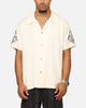XXIII Fleur Linen Button Up Shirt Off White