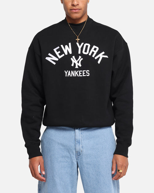 Majestic Athletic New York Yankees Arch Boxy Crewneck Black