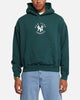 Majestic Athletic New York Yankees Mid Crest Boxy Hoodie Emerald