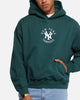 Majestic Athletic New York Yankees Mid Crest Boxy Hoodie Emerald