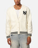 Majestic Athletic New York Yankees Boxy Cardigan Vintage White