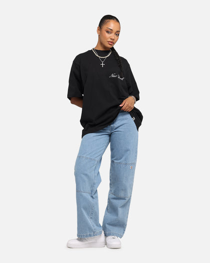 Majestic Athletic New York Yankees Script Boxy T-Shirt Black