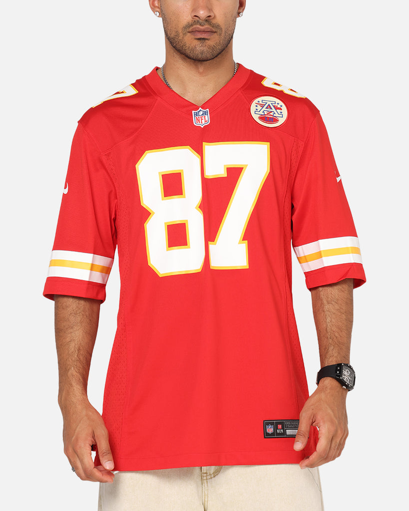 Nike Kansas City Chiefs Travis Kelce #87 Home Game NFL Jersey