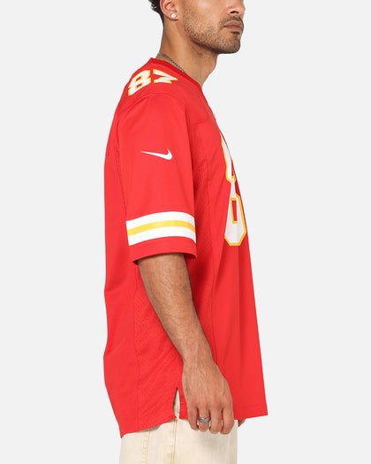 Nike Kansas City Chiefs Travis Kelce #87 Home Game NFL Jersey University Red