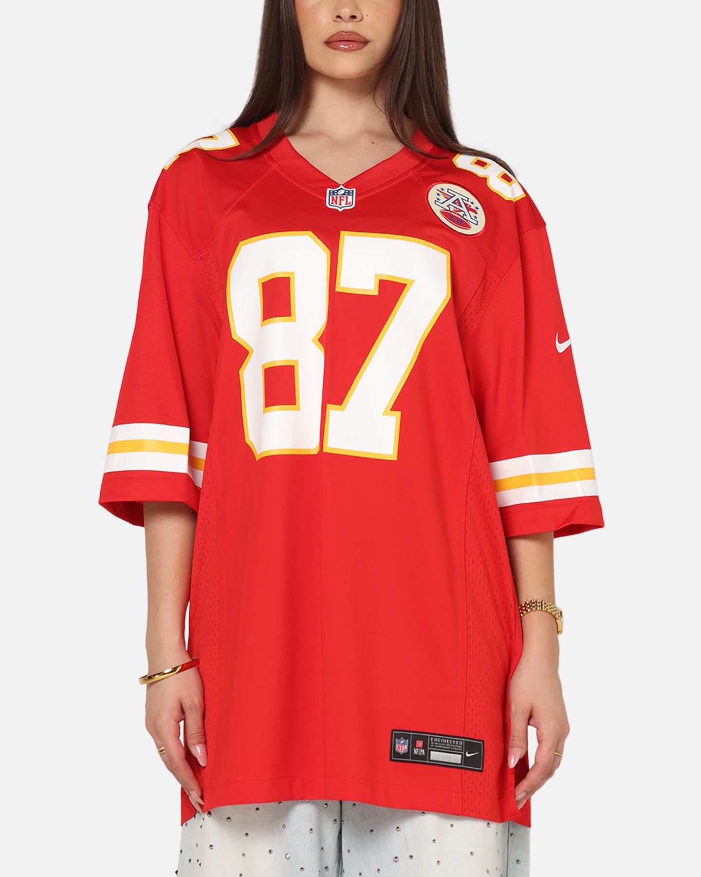 Nike Kansas City Chiefs Travis Kelce #87 Home Game NFL Jersey