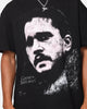 Goat Crew X Game Of Thrones Jon Snow Vintage T-Shirt Black Acidwash