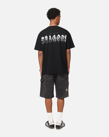 Goat Crew X Game Of Thrones Mother Of Dragons Vintage T-Shirt Black Acidwash