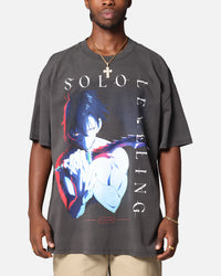Goat Crew X Solo Leveling Solo Leveling Heavy T-Shirt Black Wash