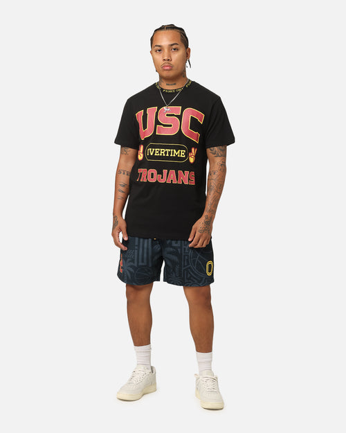 Overtime USC Trojans Fight On T-Shirt Black