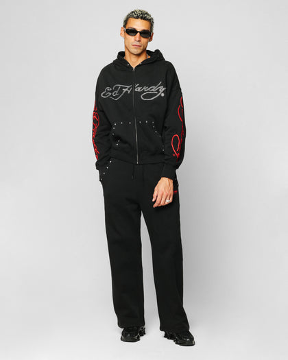 Ed Hardy Ed Hardy Hoodie Black