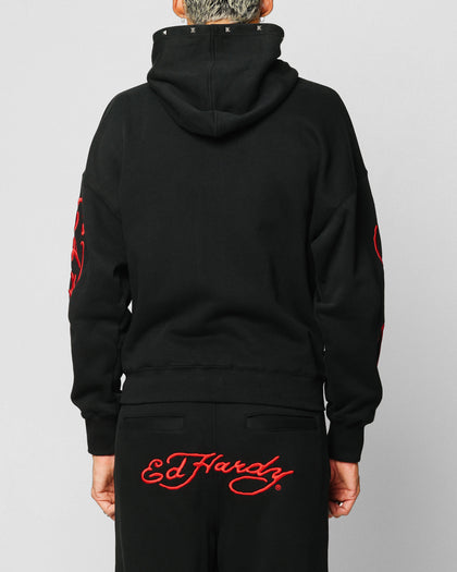 Ed Hardy Ed Hardy Hoodie Black